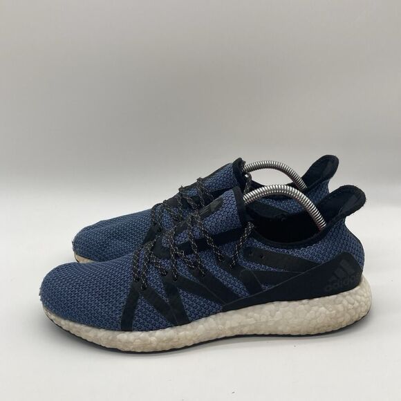 Mens Size 10 Adidas Speedfactory Tech Ink Navy Running Sneakers Shoes AM4NYC - Picture 4 of 9